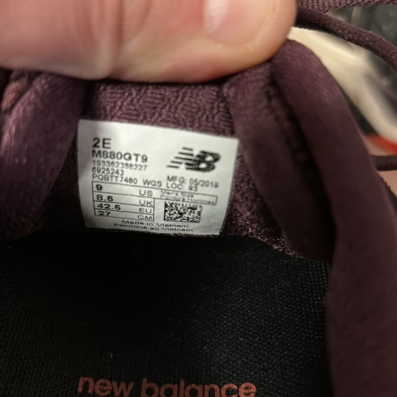 New Balance Men's Size 9 880v9 GTX Running Shoes Sneakers Knit 3M Reflective - Picture 6 of 6